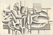 Three Women, Fernand Léger (French, Argentan 1881–1955 Gif-sur-Yvette), Graphite on white wove paper